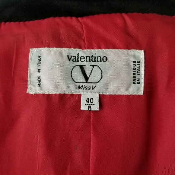 Sold Other Platform! Valentino Blazer Jacket NWT Lambs Wool Red Double Breasted - Picture 11 of 16